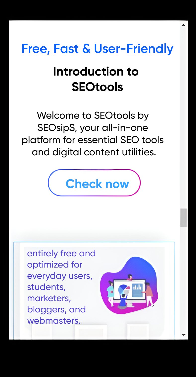 SEOtools introduction